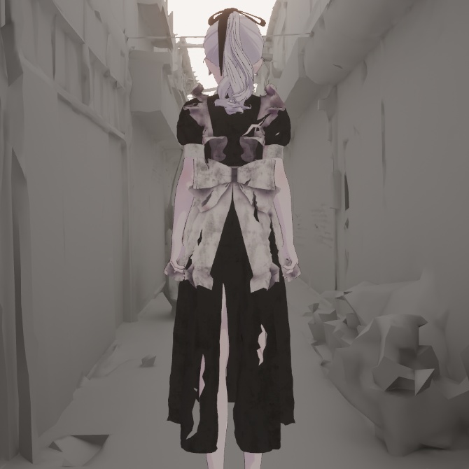 ボロボロメイド #みなせのぶーす