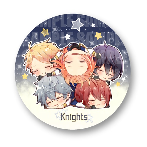 あんスタおやすみデカ缶バッジ