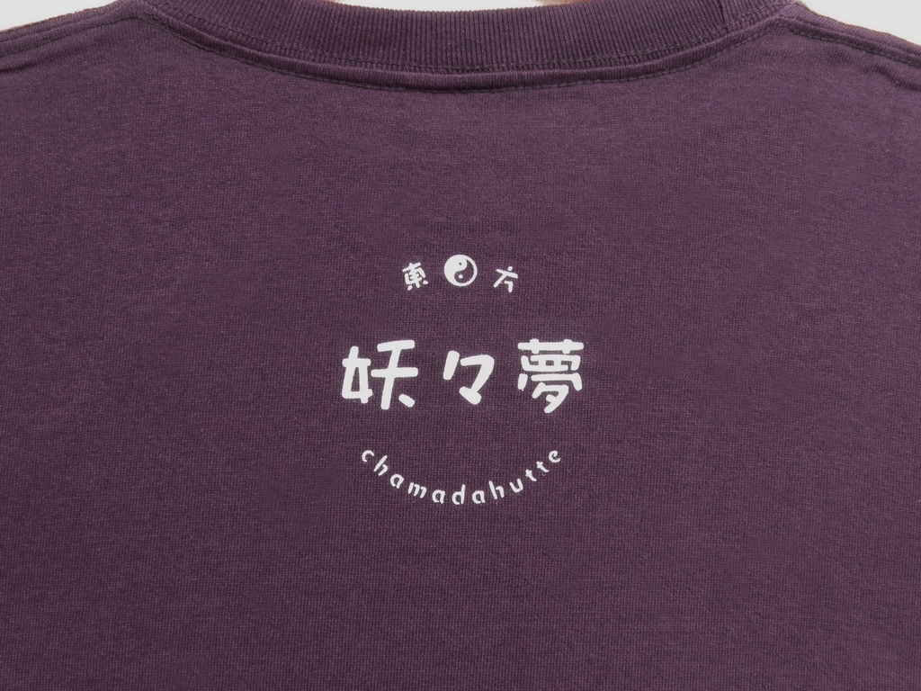 Tシャツ:東方妖々夢モチーフ:マットパープル