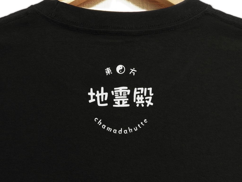 Tシャツ:東方地霊殿モチーフ:ブラック