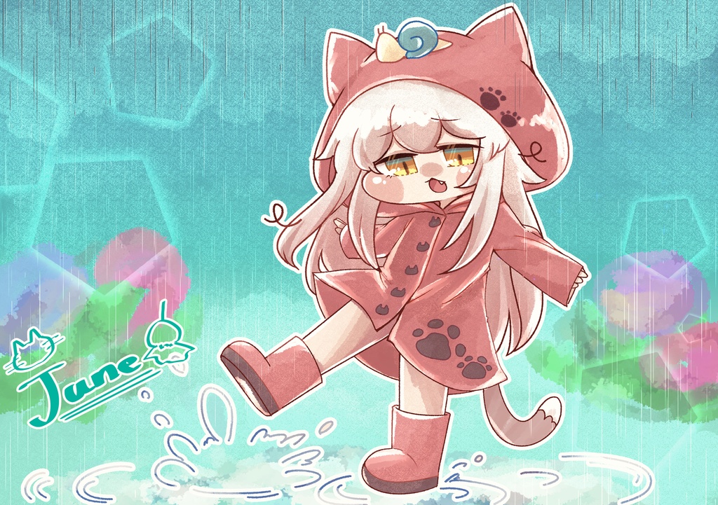 ６月コミーイラスト(二次創作)