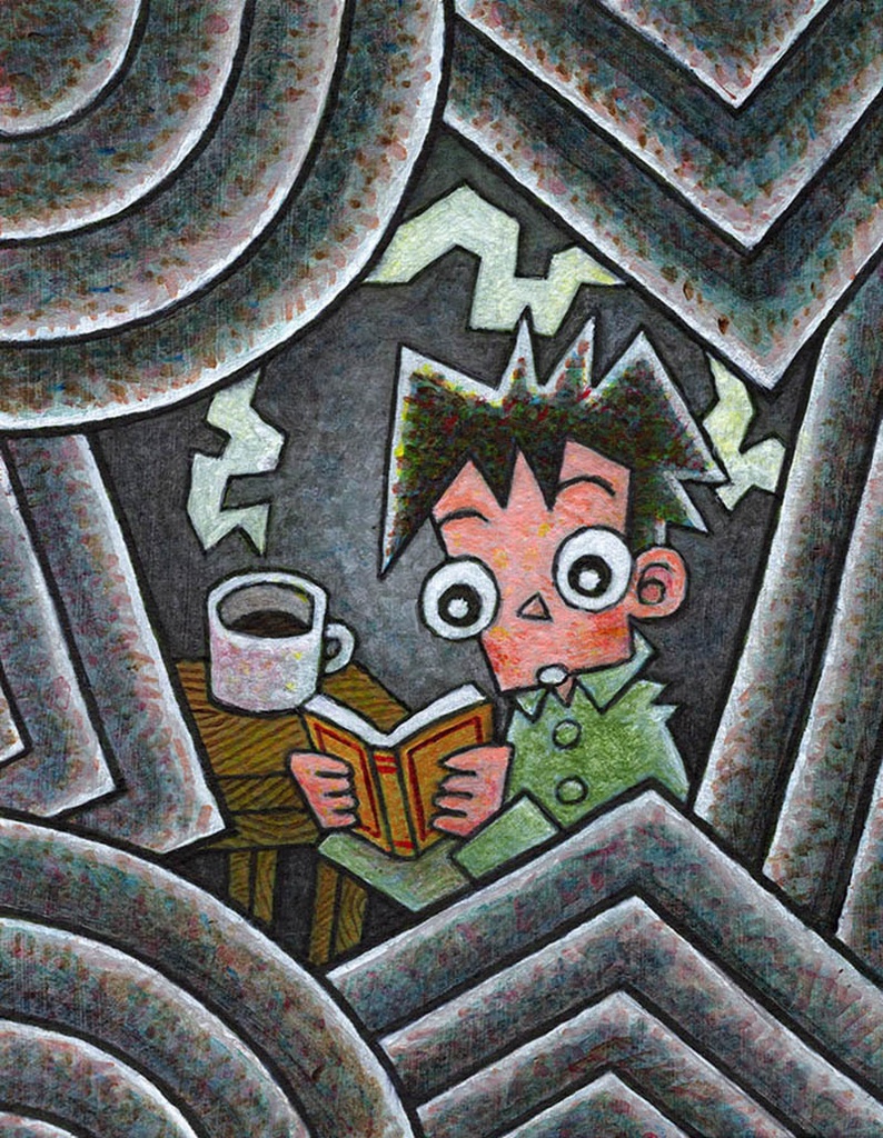 イラスト原画『眠られぬ夜のために』