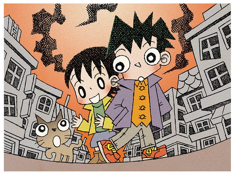 イラスト原画『ごあいさつ』