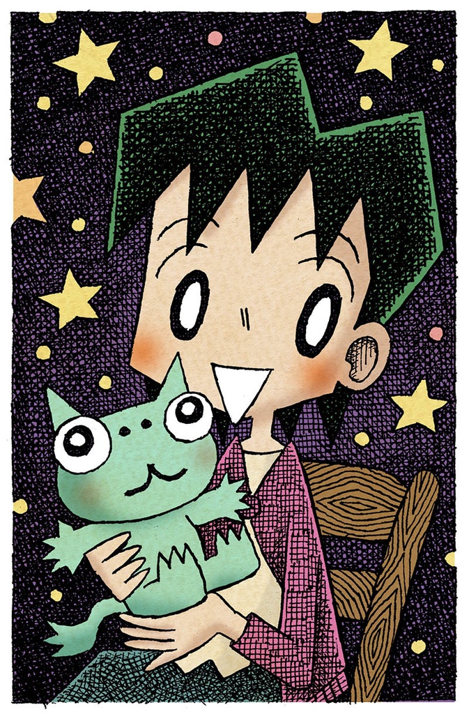 イラスト原画「ナルミさん愛してる」2026年