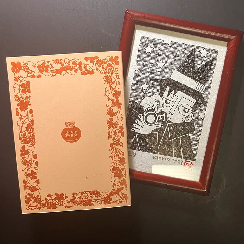 イラスト原画『写真屋』2022年