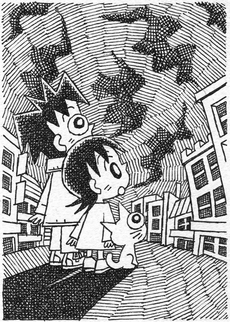 イラスト原画「明日の風」2026年