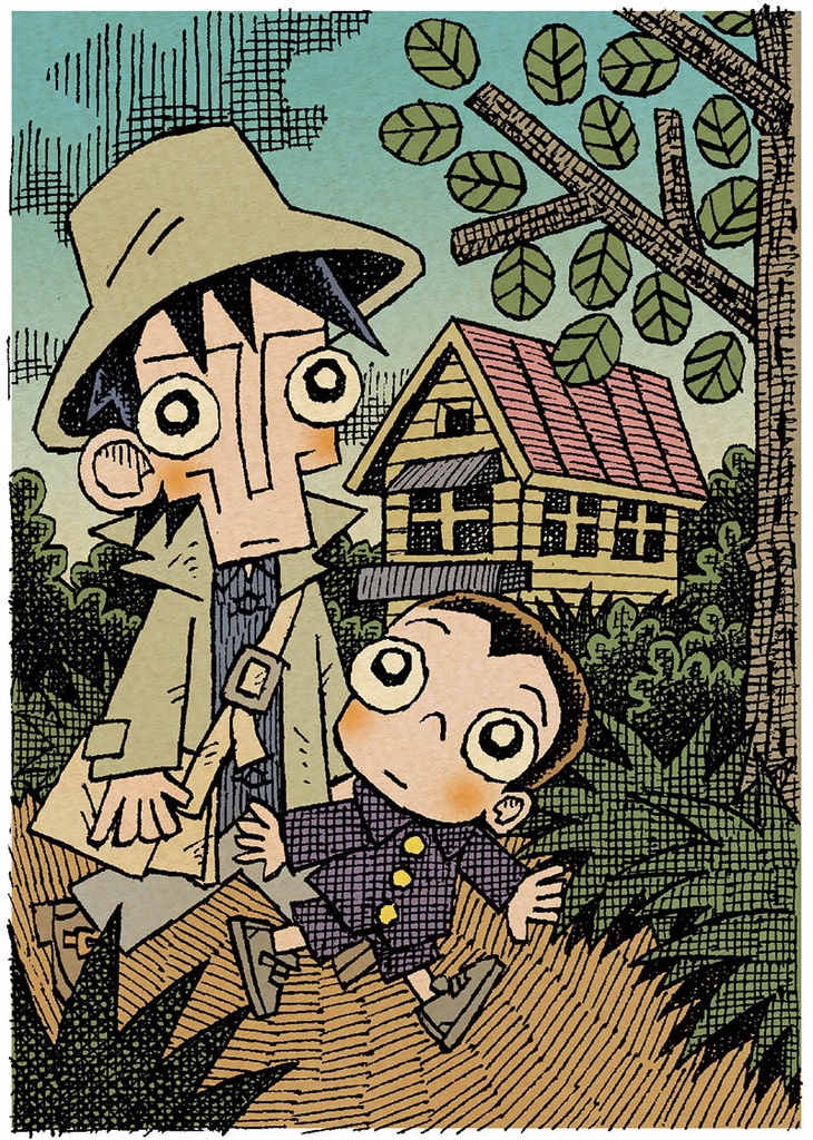 イラスト原画「ともだち」2026年