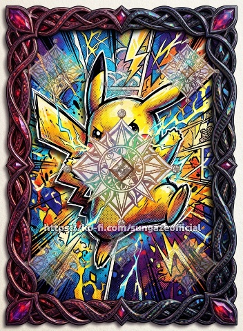 TCG Pokemon Pikachu proxy - Design Custom 