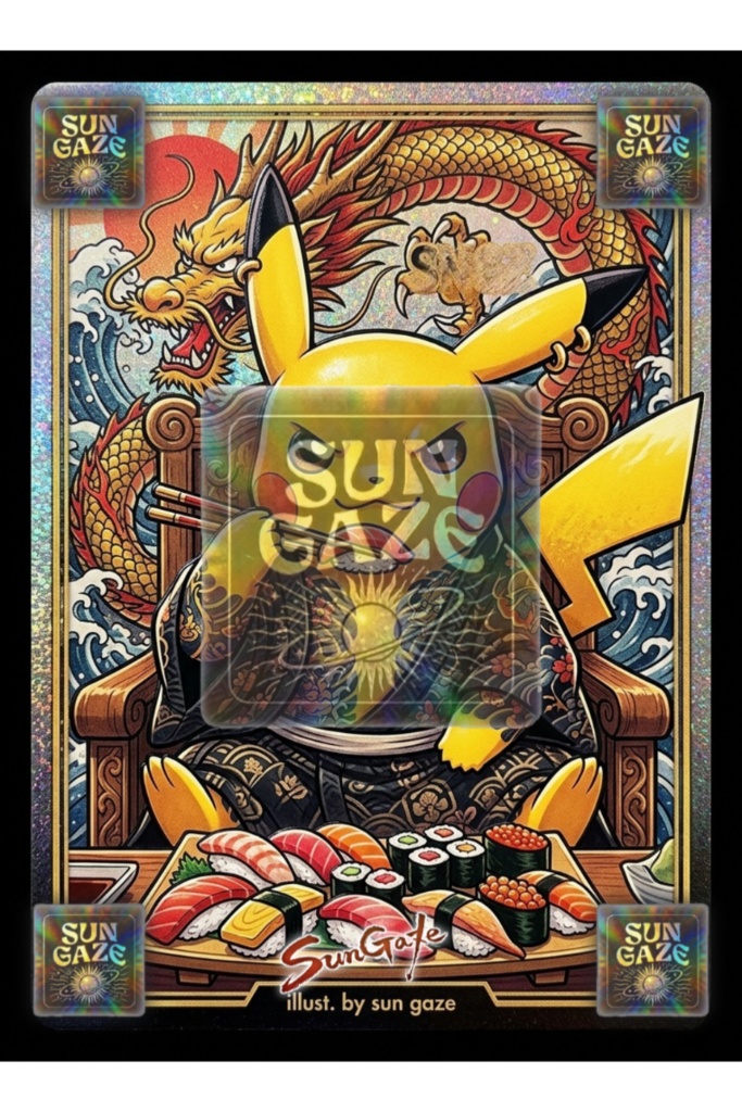 pikachu sushi