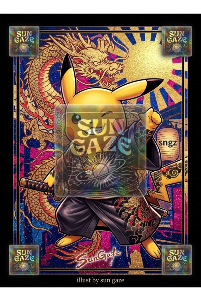 pikachu ukiyo