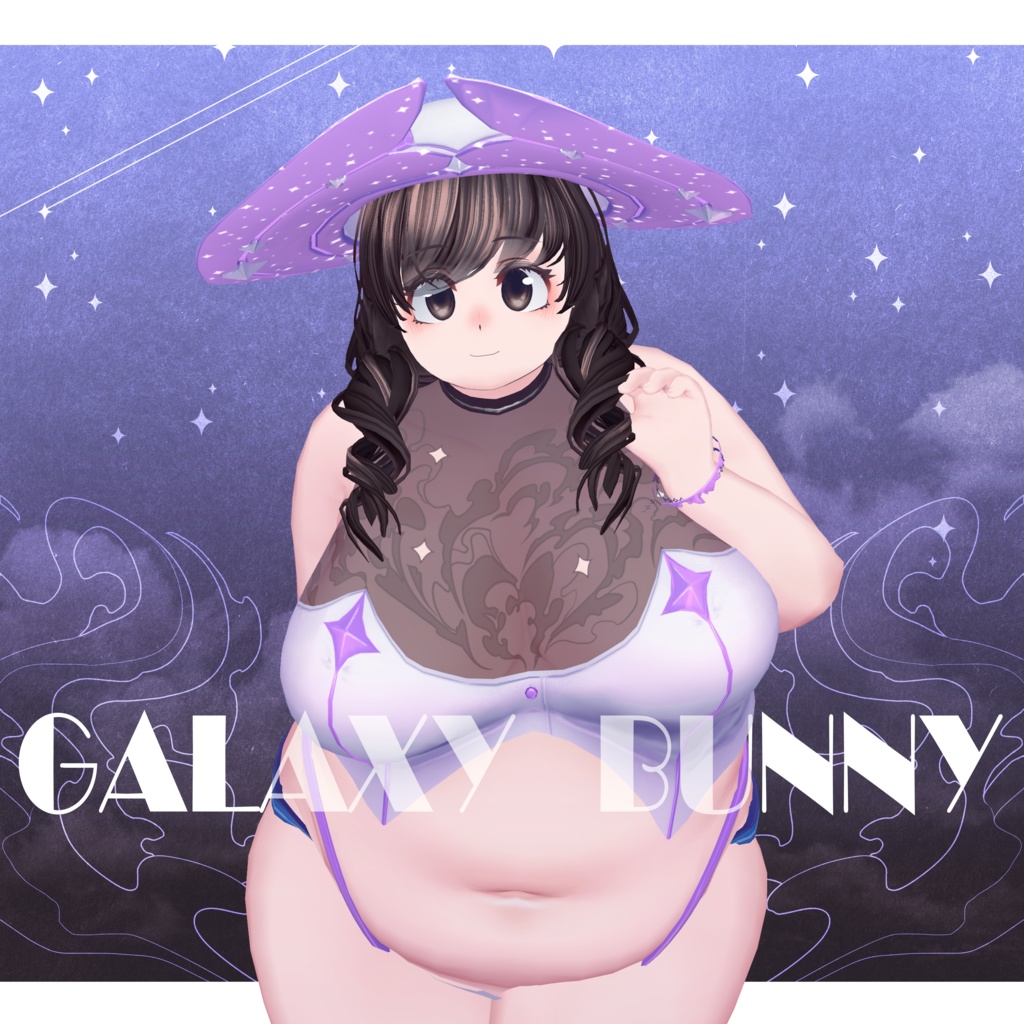 【Mallo  対応衣装】Galaxy bunny