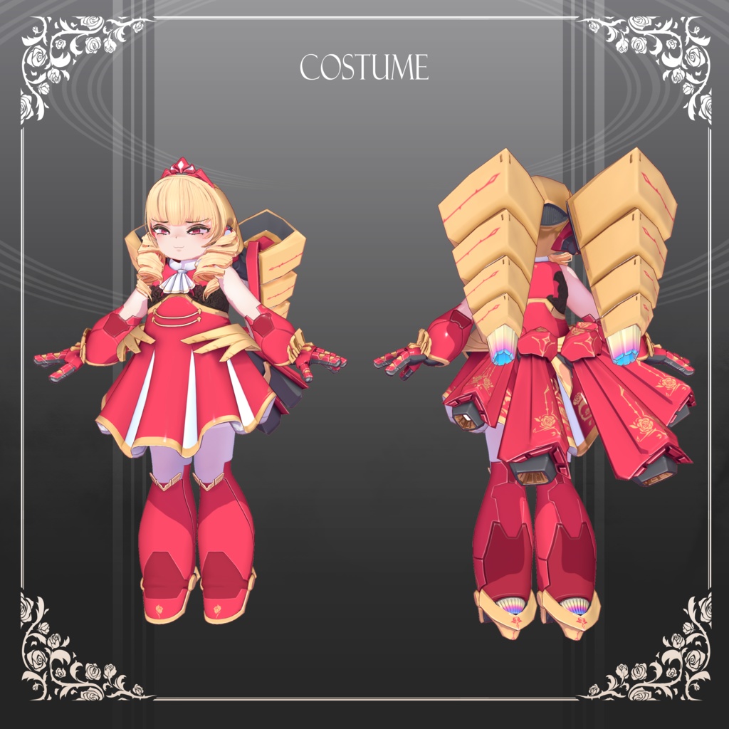 オリジナル3Dモデル「Stella」