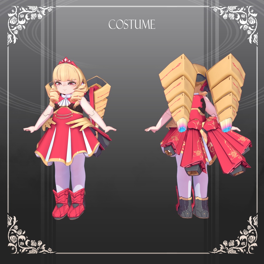 オリジナル3Dモデル「Stella」