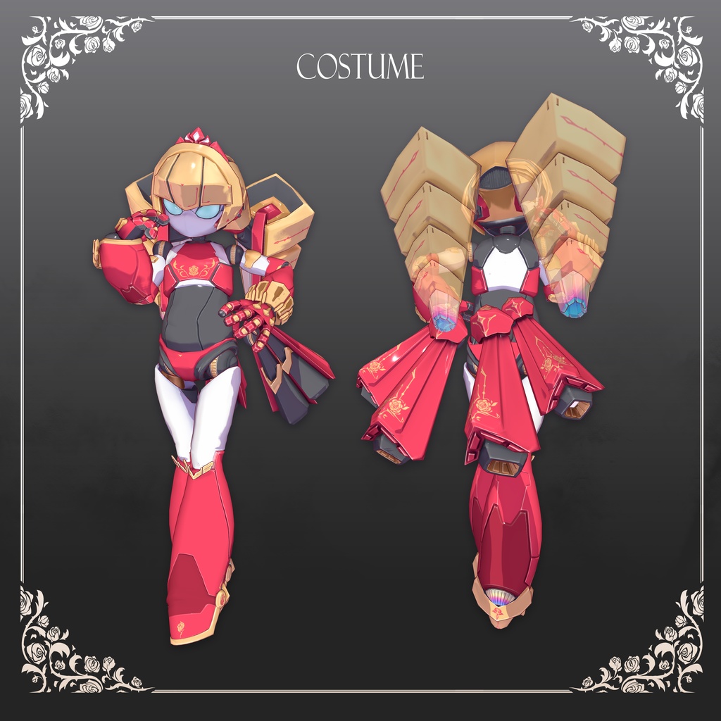 オリジナル3Dモデル「Stella」