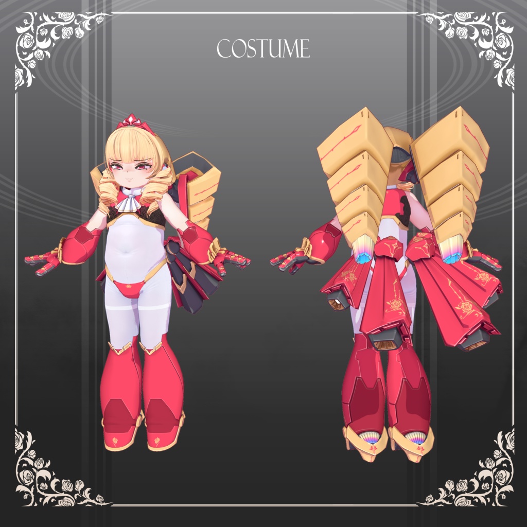 オリジナル3Dモデル「Stella」