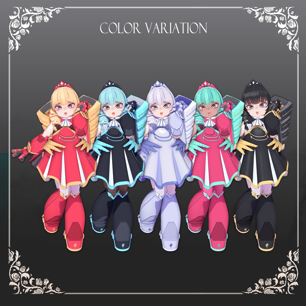 オリジナル3Dモデル「Stella」