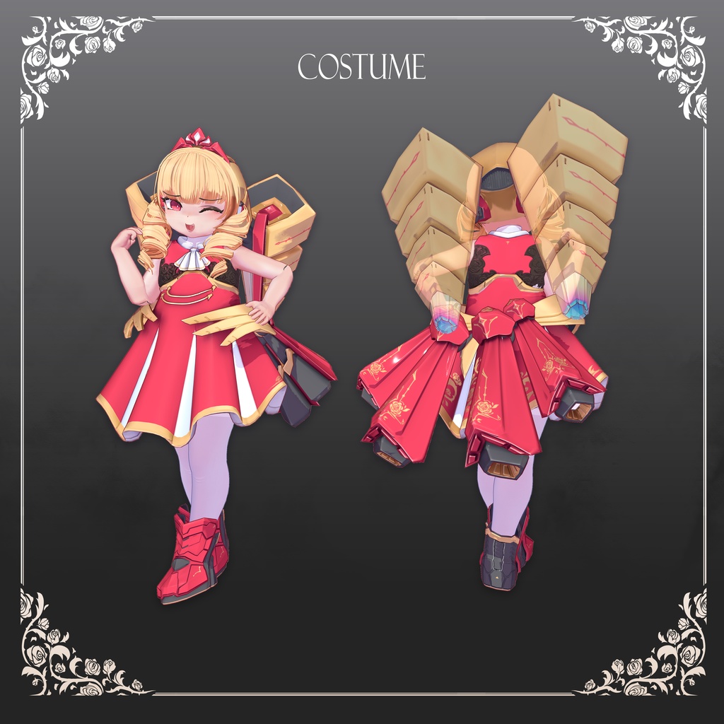 オリジナル3Dモデル「Stella」