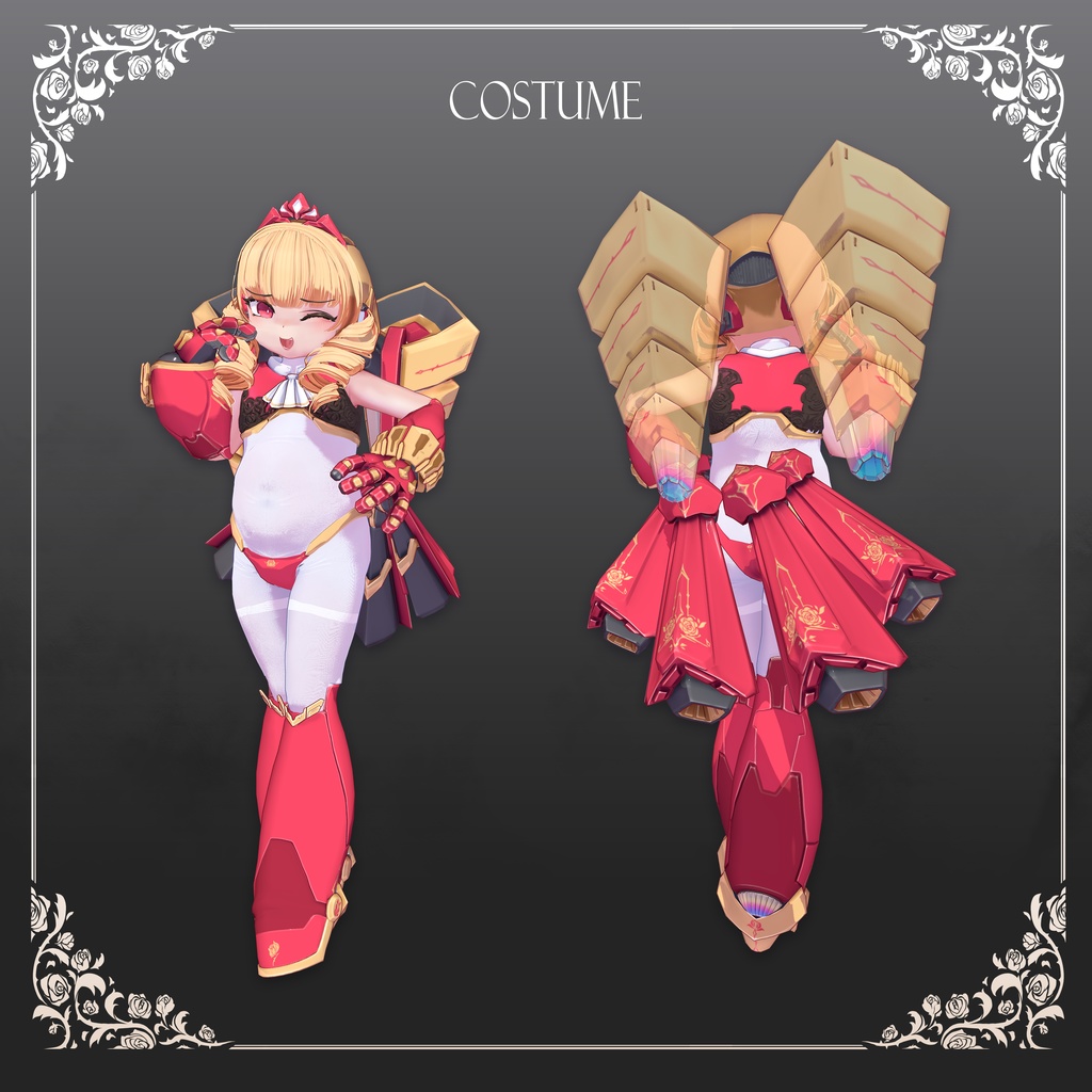 オリジナル3Dモデル「Stella」