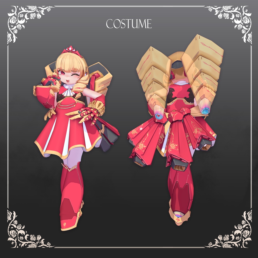 オリジナル3Dモデル「Stella」