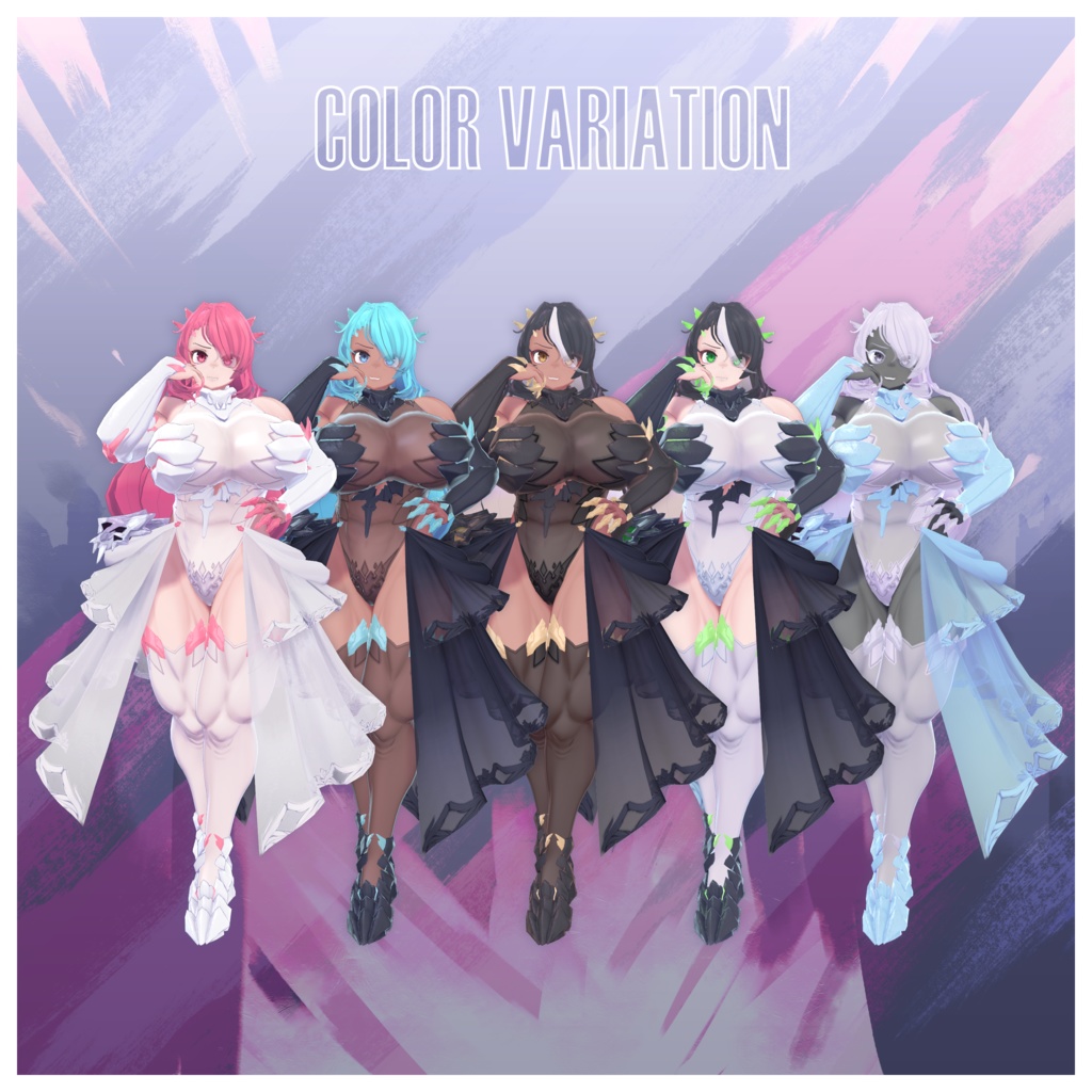 オリジナル3Dモデル「Behena」