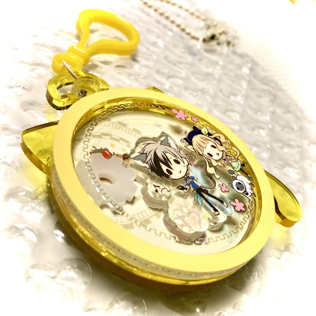 【TOX2】懐中にゃんこ時計【しゃかしゃかアクリルキーホルダー】