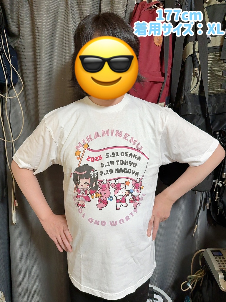【数量限定】ALL FOR HAPPY!Tシャツ【サイズ注意】