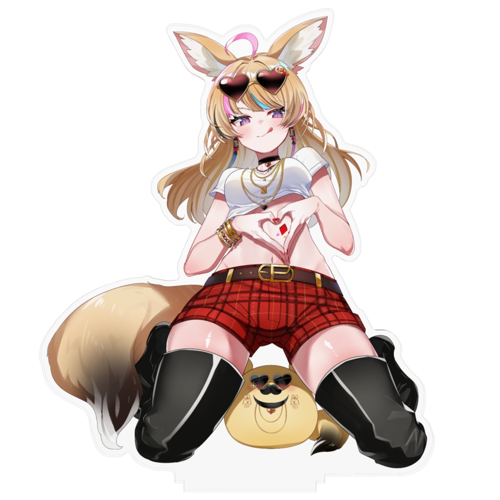 【非公式】尾丸ポルカ 新衣装 アクリルフィギュア