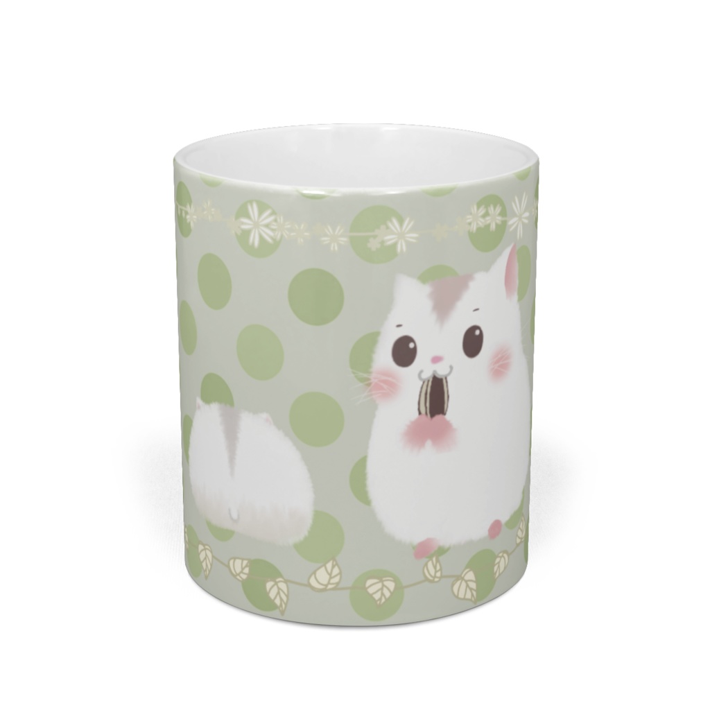 しろはむ。マグカップ1