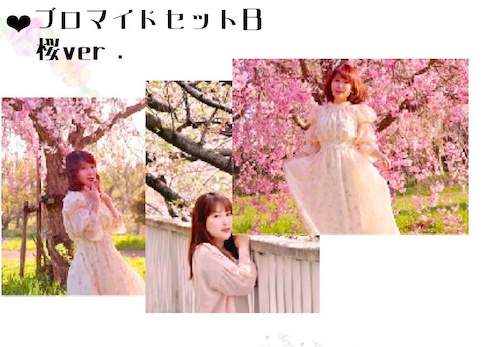 【委託】IOSYSあゆブロマイドセットB桜ver.