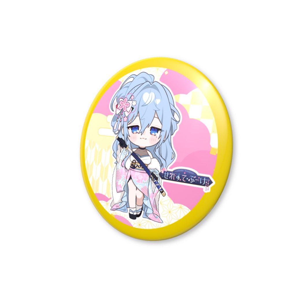 和服ミニキャラ_缶バッチ56mm