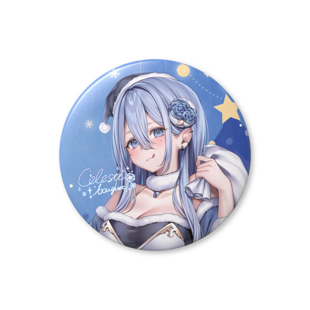 クリスマス_缶バッチ56mm