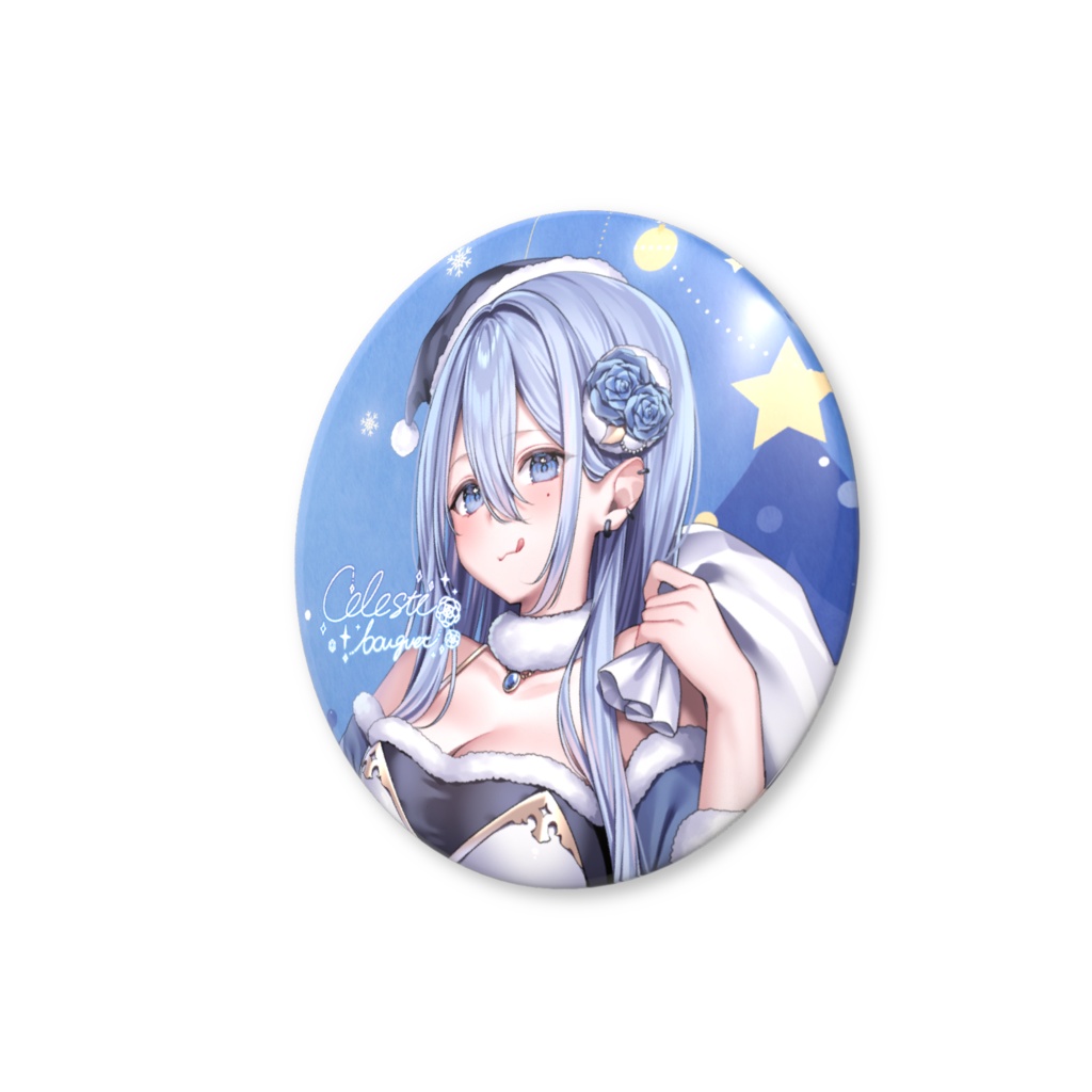 クリスマス_缶バッチ56mm