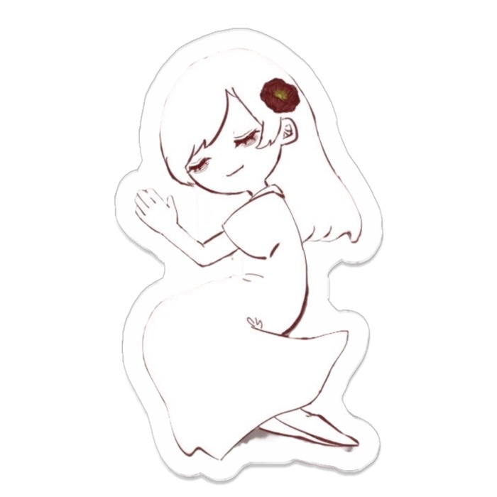 モルヒネちゃんアクリルキーホルダー