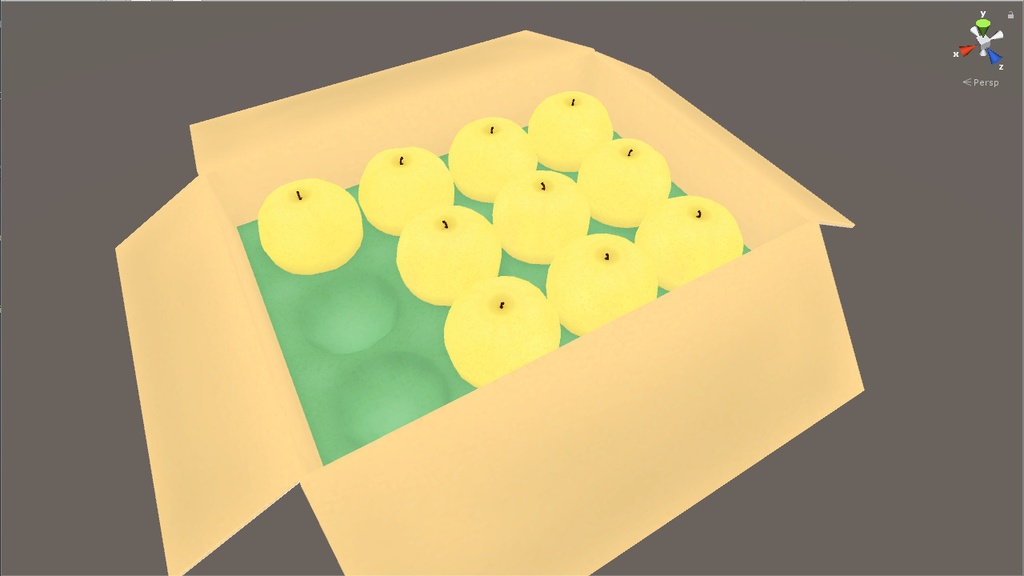 梨 3Dモデル
