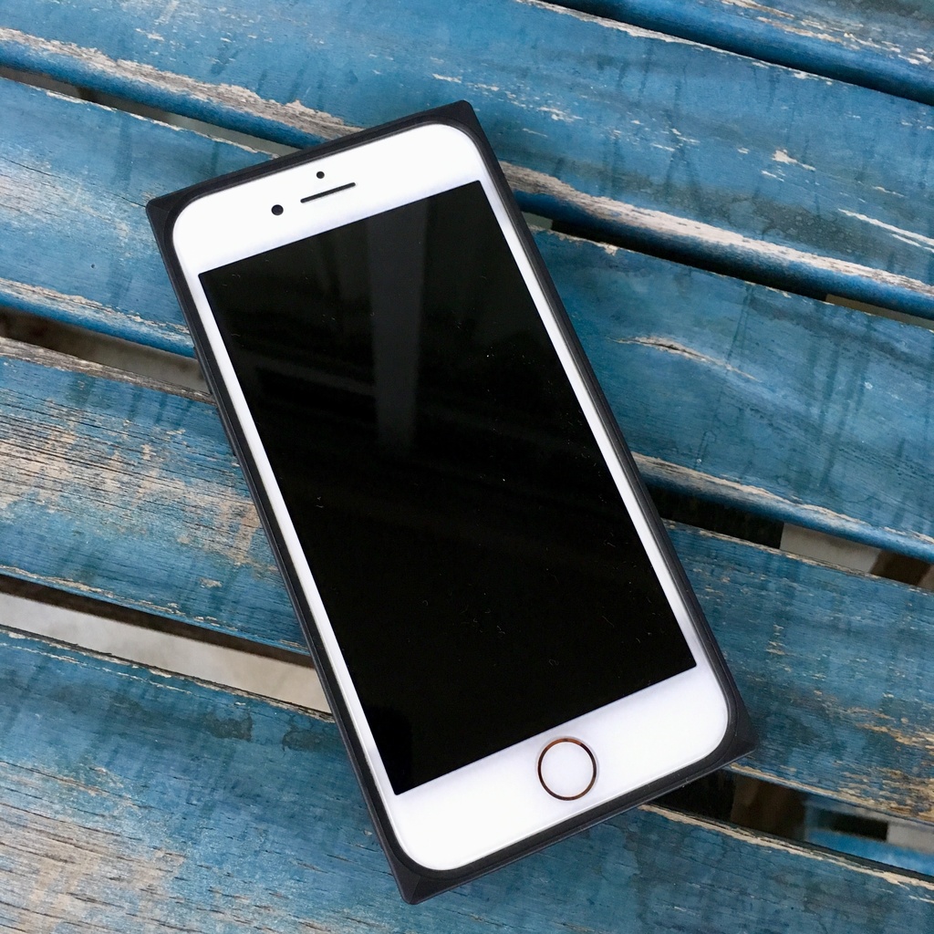 スクエア型強化ガラス製iphoneケース 『song』