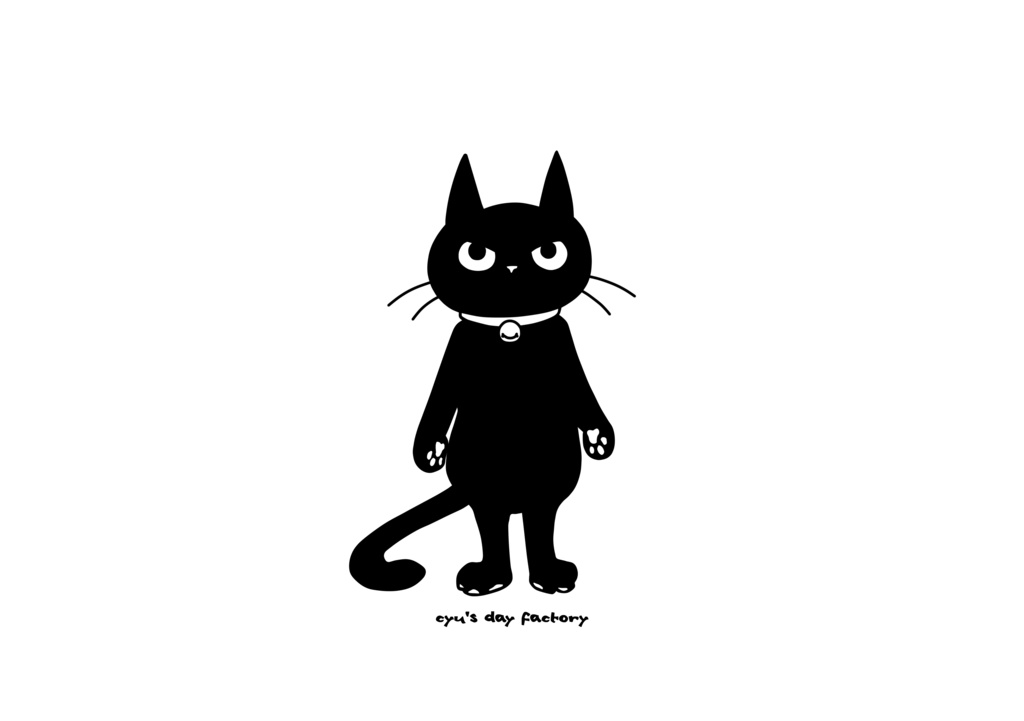 黒猫ぷーちゃん トートバッグ