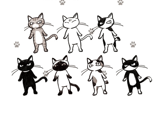 イケにゃんず トートバッグ