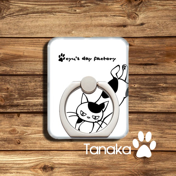 猫のスマホリング