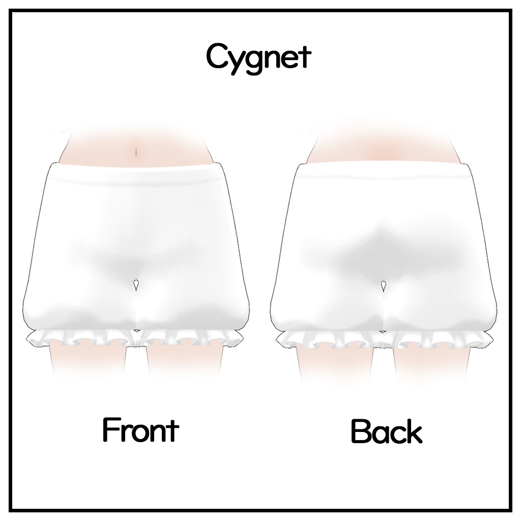 【Cygnet・Grus用】ドロワーズ