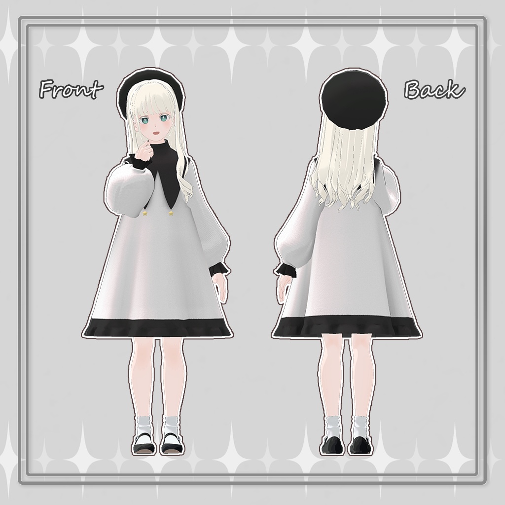 【Cygnet・Grus】Simple Gothic Sailor