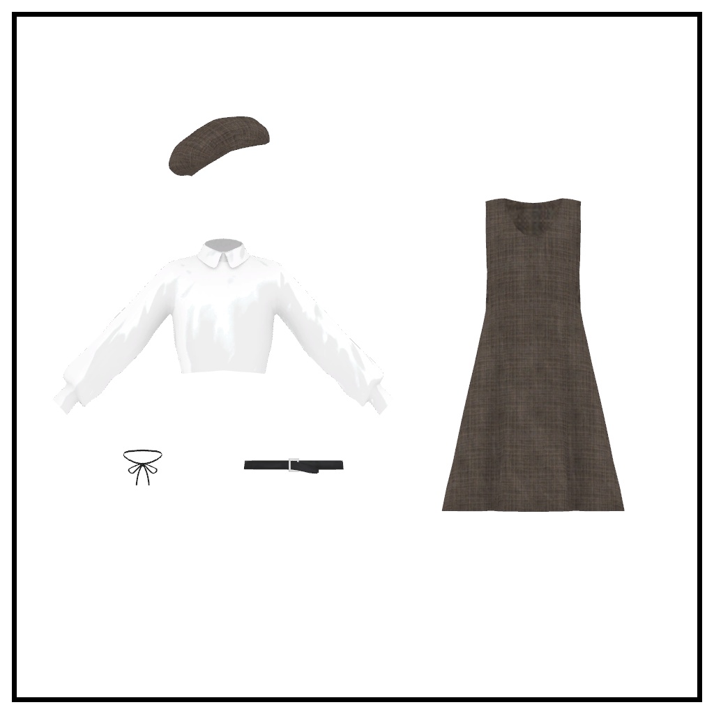 【Grus】Jumper Skirt