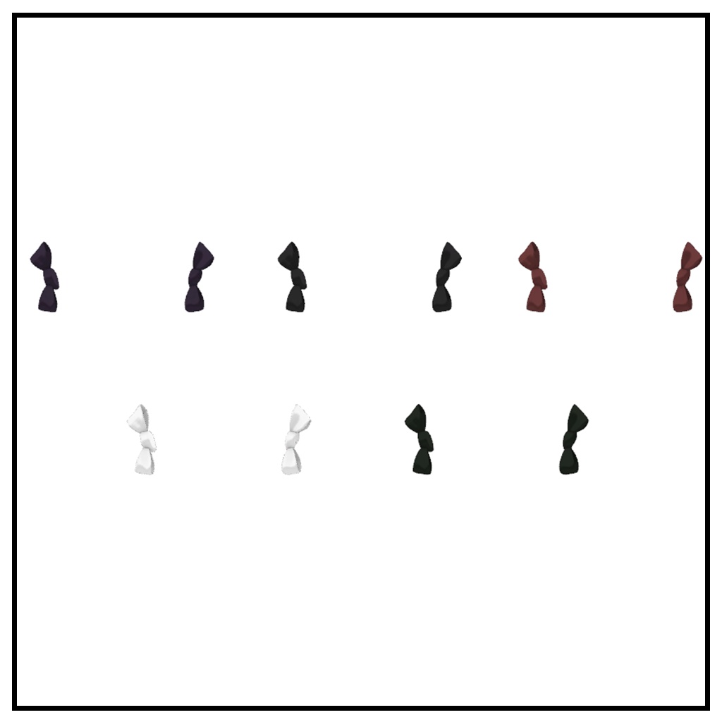 【無料】HairTwintails Ribbon