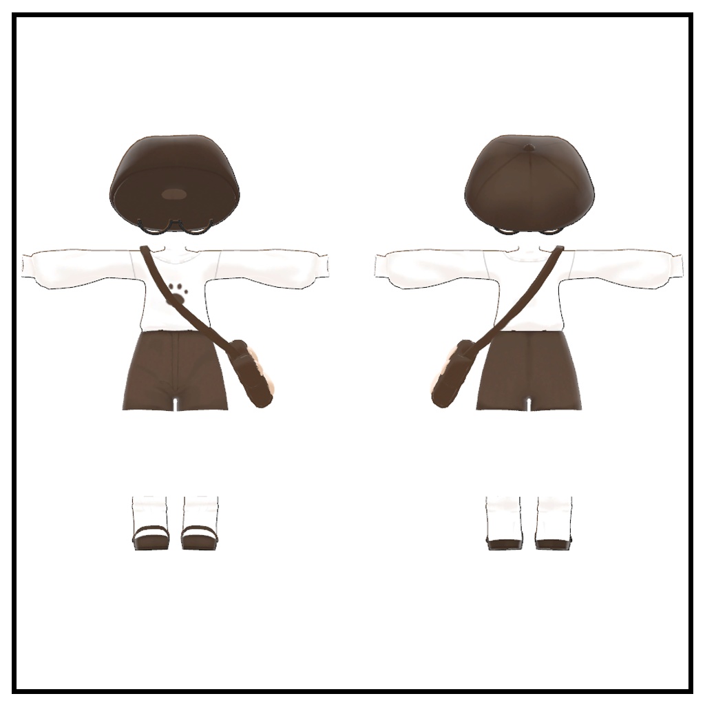 【まめひなた-mamehinata-】Long Sleeve Spring Outfit