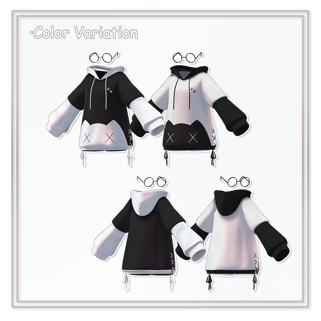 【マヌカ-Manuka-】Cat Hoodie