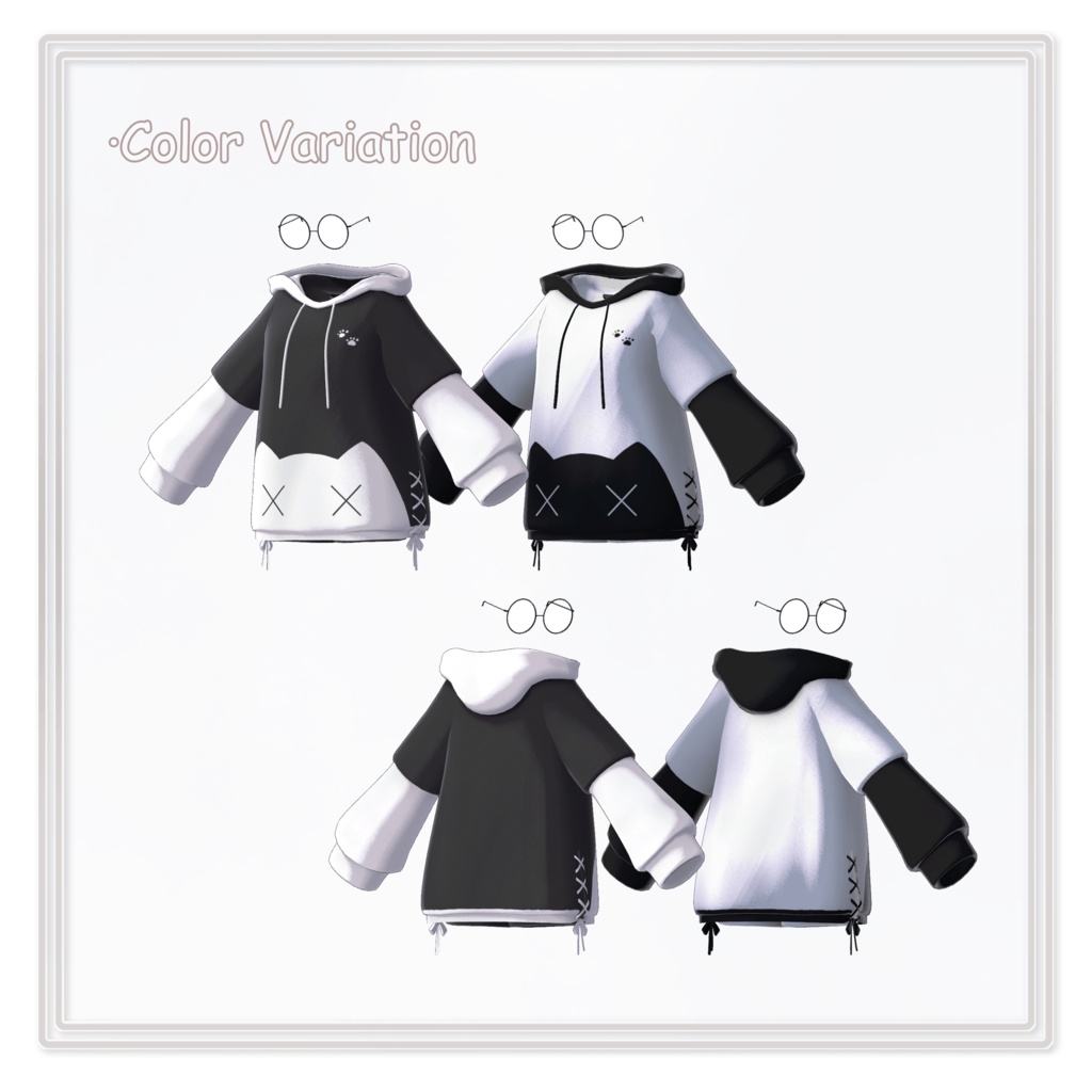 【しなの-Shinano-】Cat Hoodie