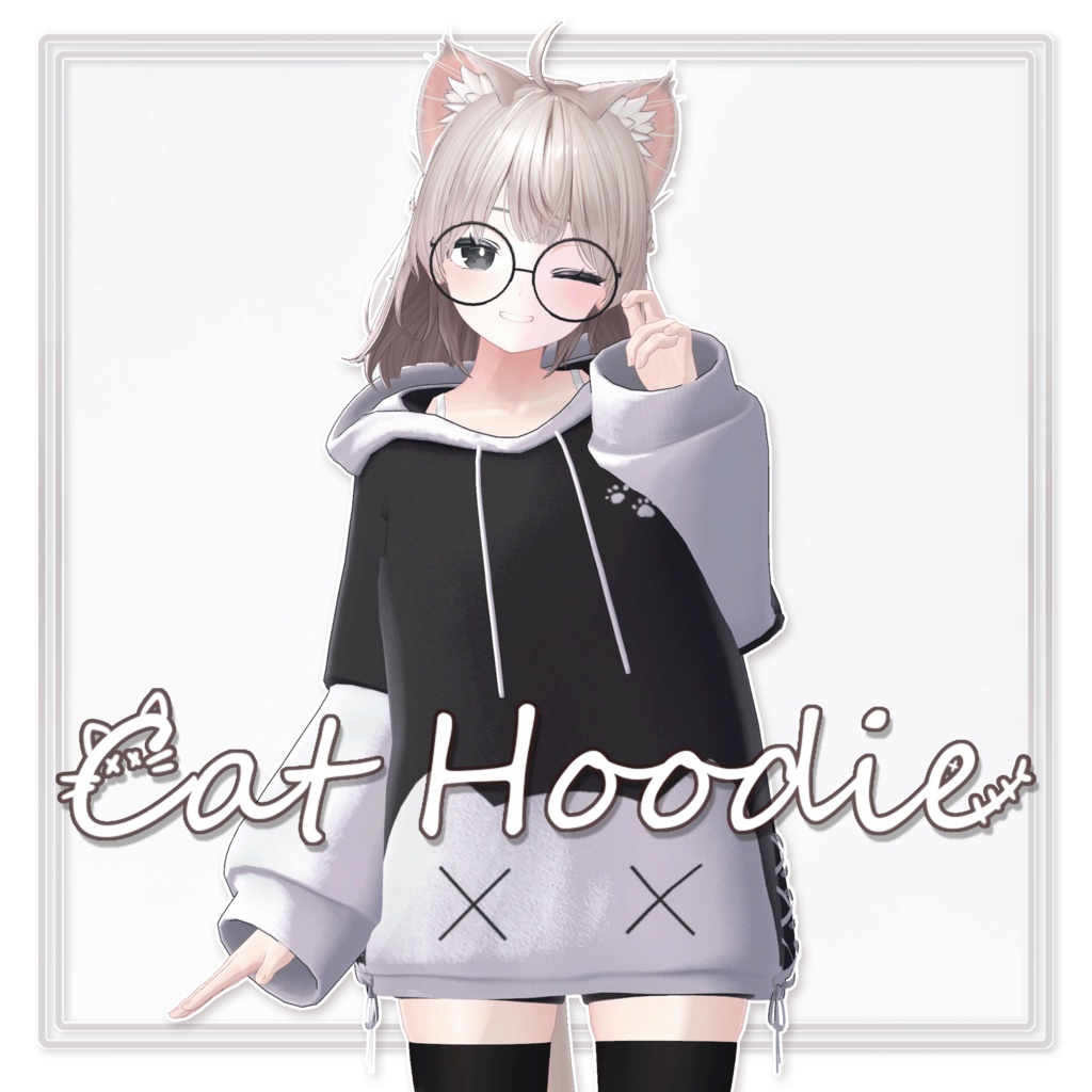 【しなの-Shinano-】Cat Hoodie
