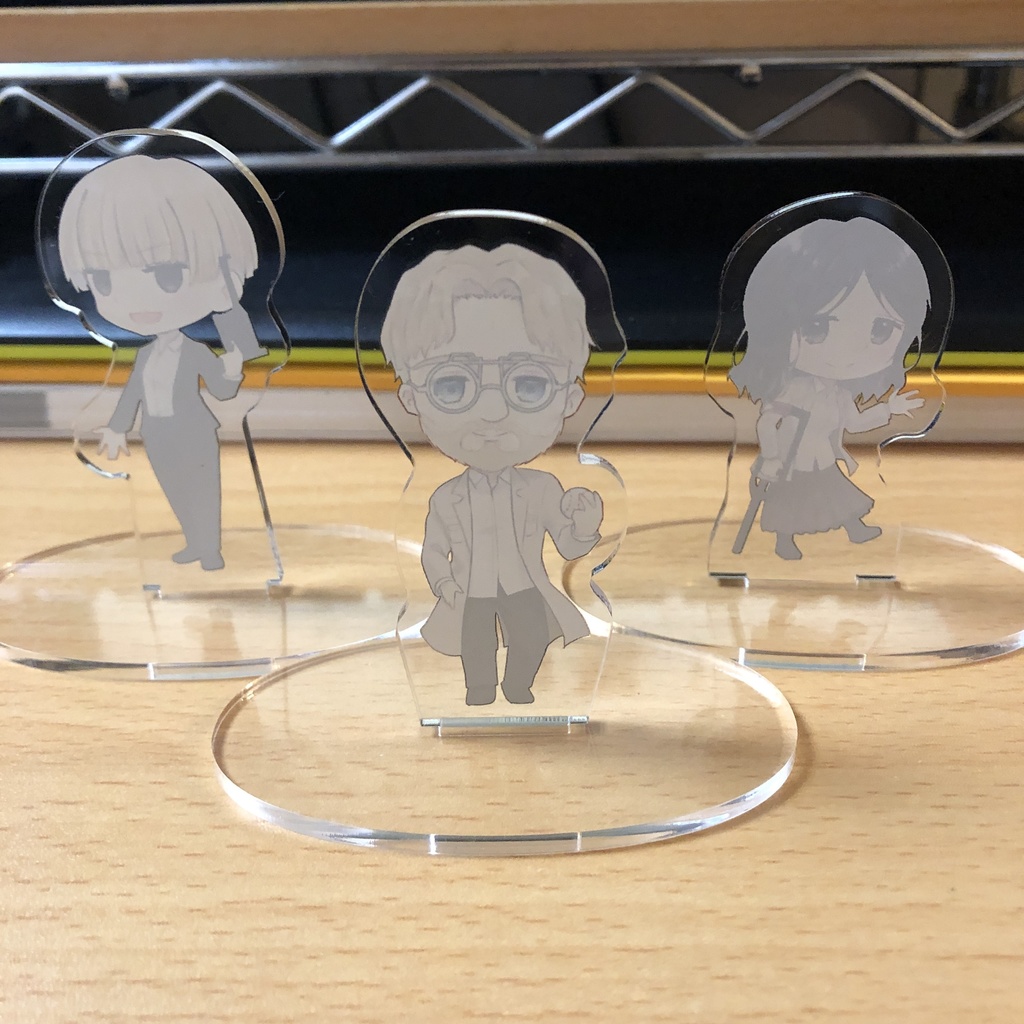 ピーク・ジーク・イェレナみにきゃらアクスタ