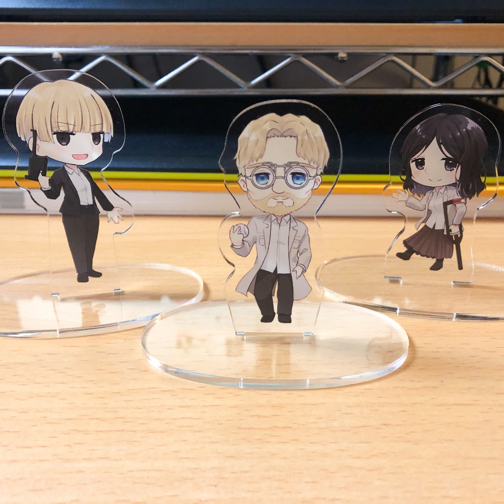 ピーク・ジーク・イェレナみにきゃらアクスタ