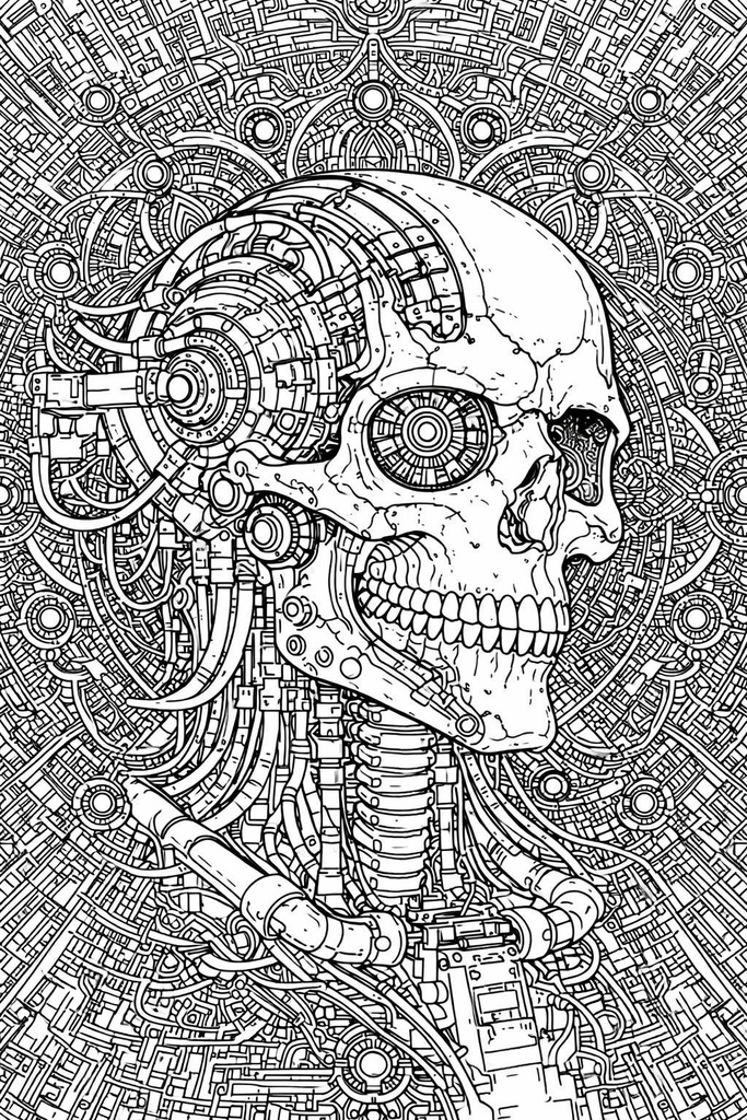 17_Mandalic Skull 