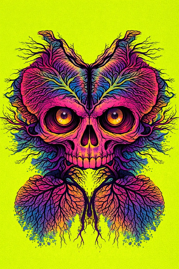 29_無題の髑髏A